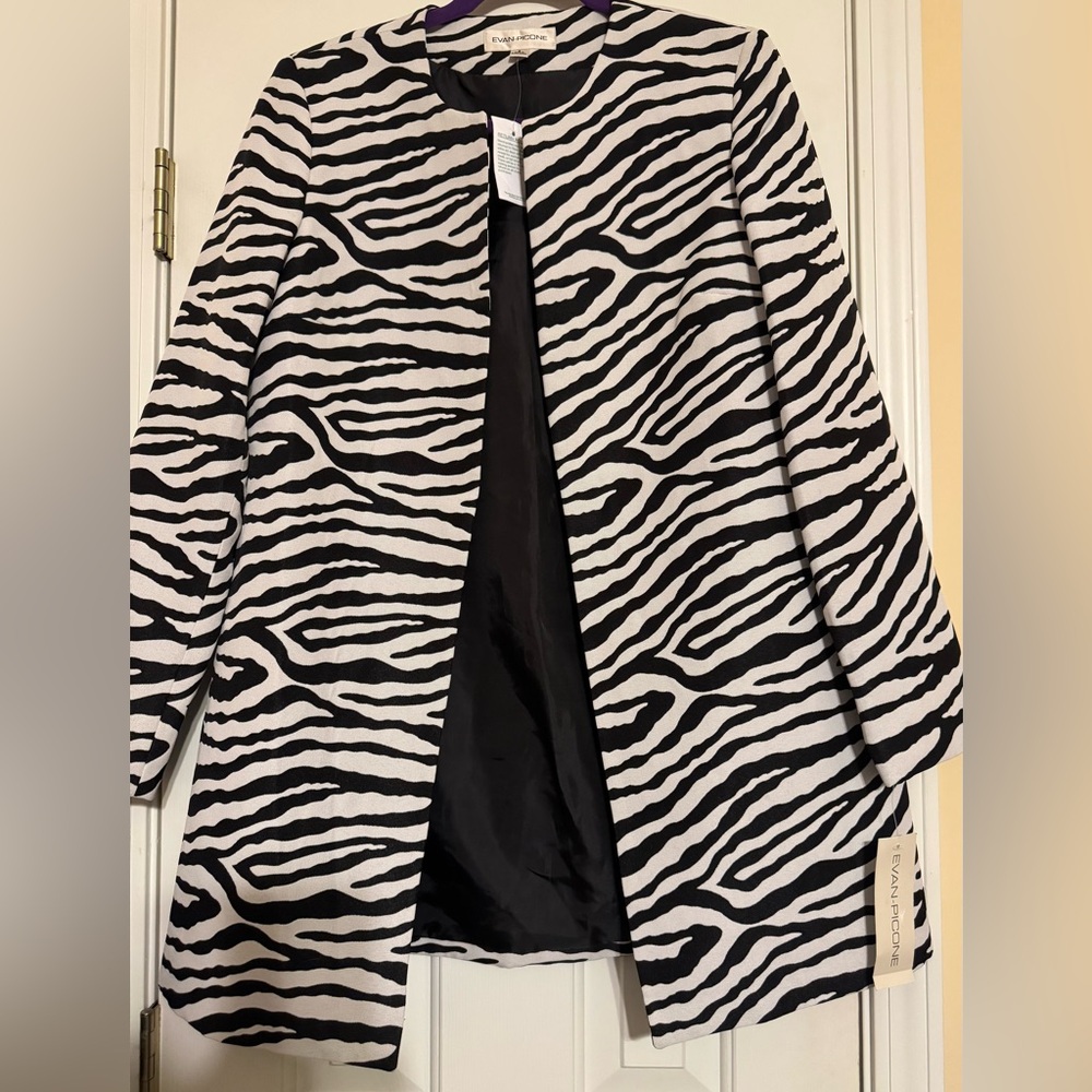 NWT Zebra Jacket